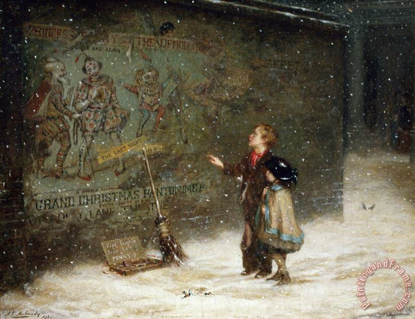 Augustus Edward Mulready Remembering Joys that have Passed Away Art Painting