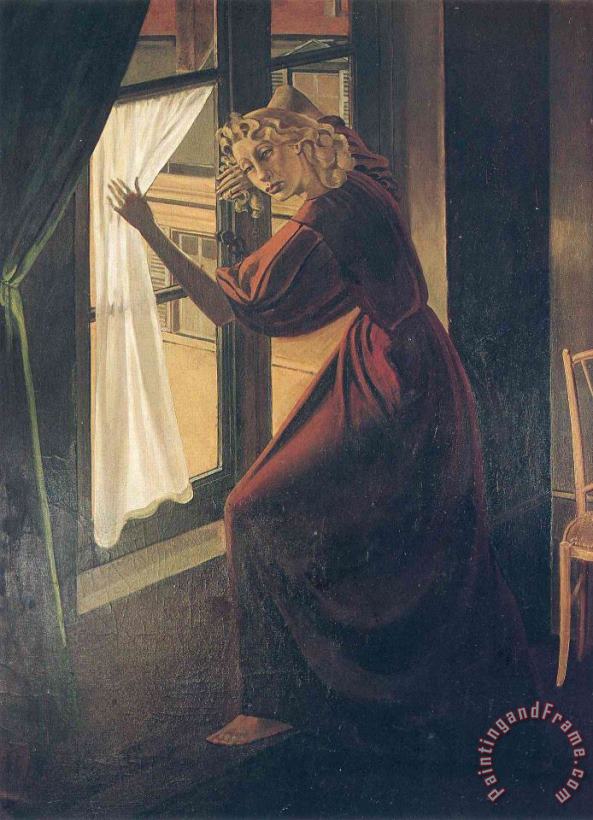 Balthasar Klossowski De Rola Balthus Lady Abdy 1935 Art Painting