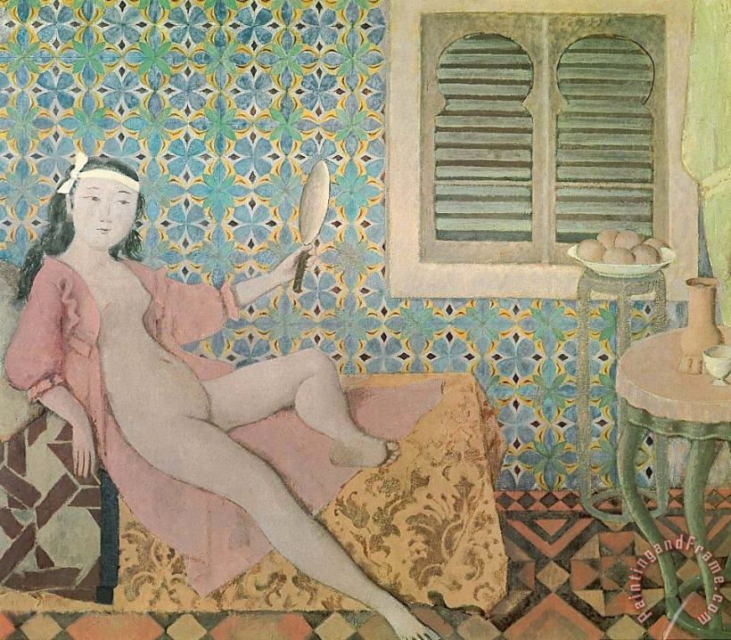 Balthasar Klossowski De Rola Balthus The Turkish Room 1963 Art Painting