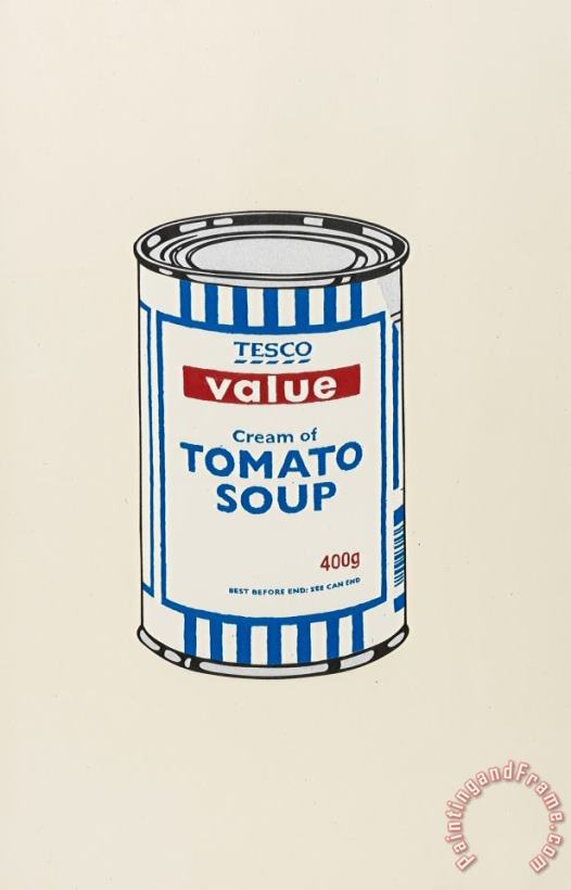 Banksy Soup Can (original), 2005 Art Painting