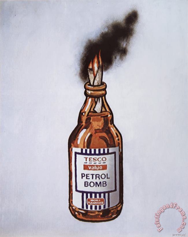 Banksy Tesco Value Petrol Bomb, 2011 Art Print