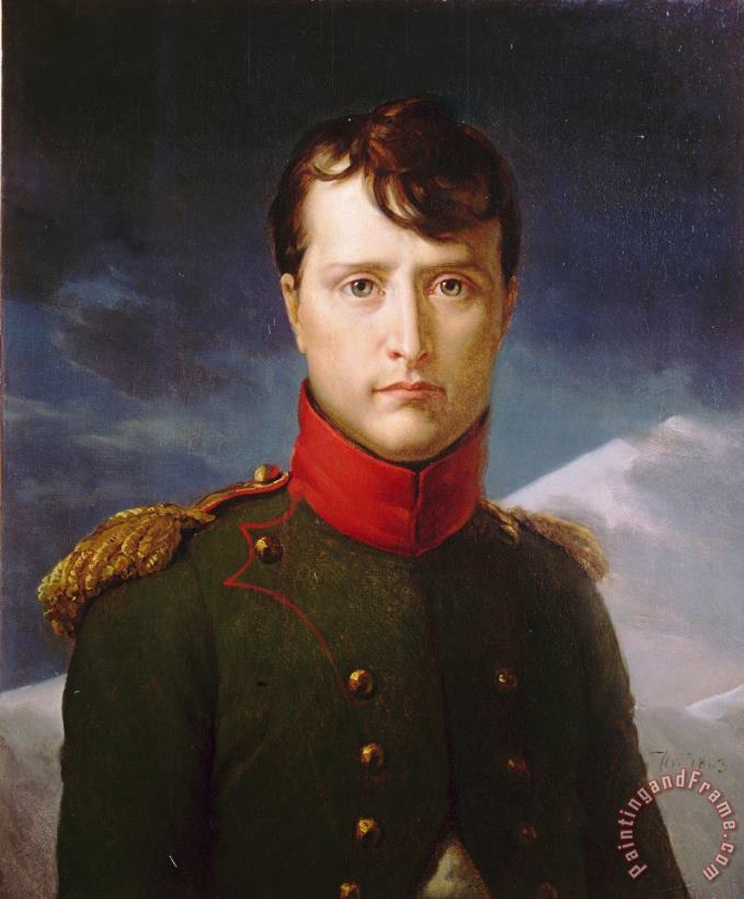 Baron Francois Gerard Napoleon Bonaparte Premier Consul Art Print