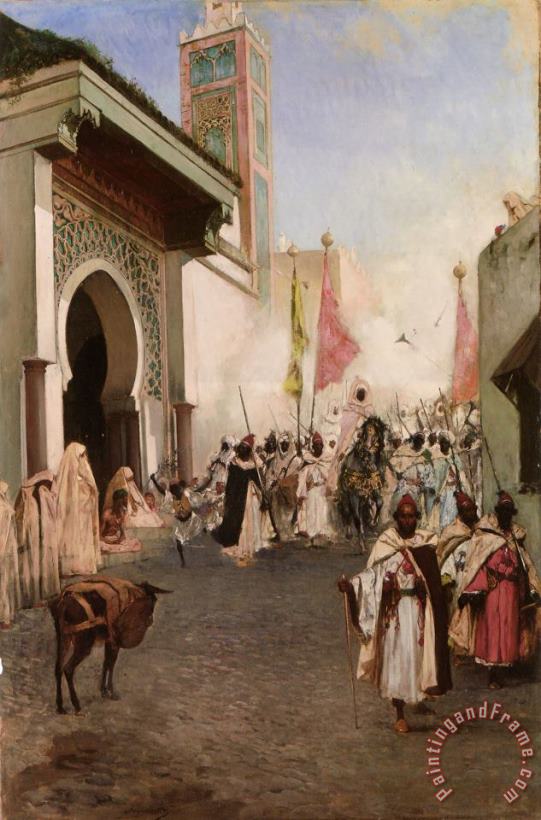 Entrance of Mohammed II Into Constantinople painting - Benjamin Jean Joseph Constant Entrance of Mohammed II Into Constantinople Art Print