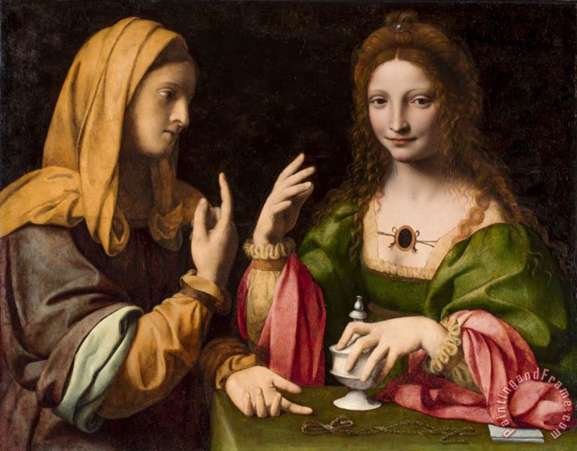 Bernardino Luini The Conversion of The Magdalen Art Painting