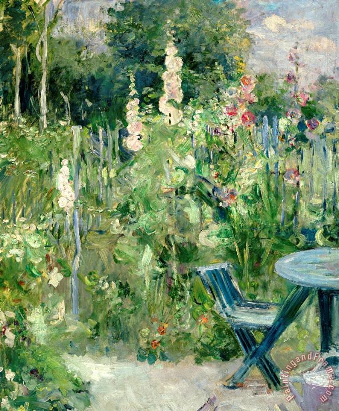 Berthe Morisot Roses Tremieres Art Painting