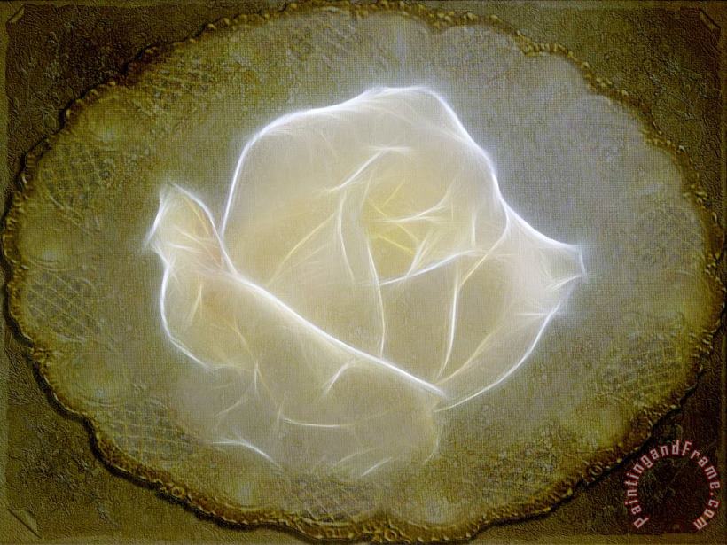 Ethereal Rose painting - Blair Wainman Ethereal Rose Art Print