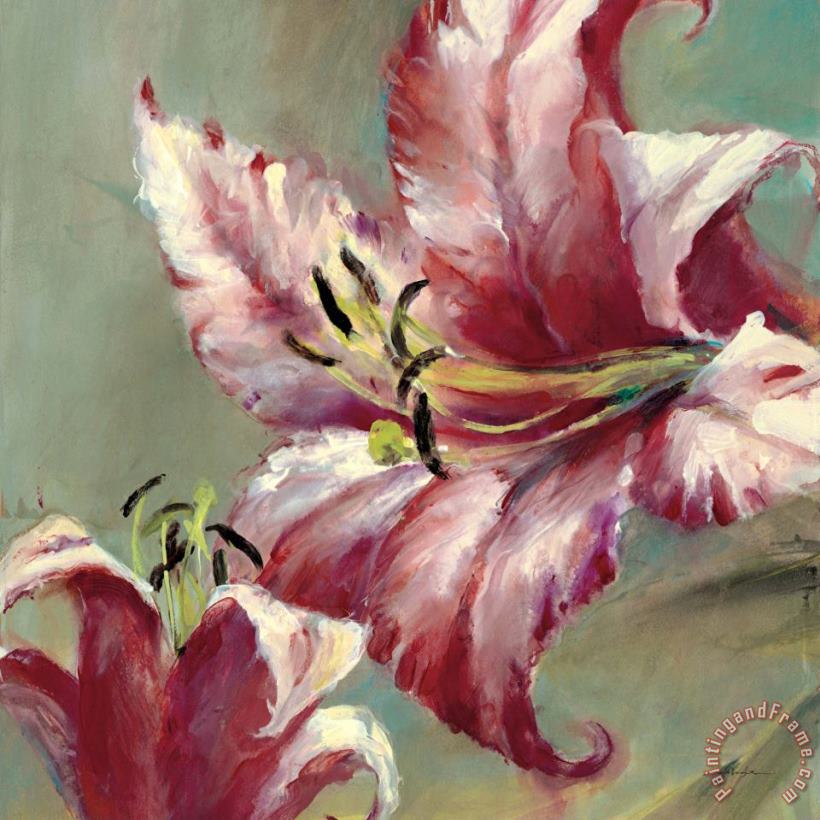 brent heighton Blooming Lily Art Painting