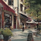 Art Printed on canvas by machine