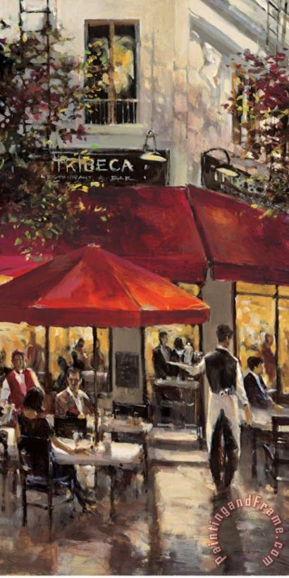 Tribeca Bar painting - brent heighton Tribeca Bar Art Print Tribeca Bar painting - brent heighton Tribeca Bar Art Print