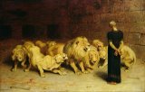Daniel in the Lions Den by Briton Riviere