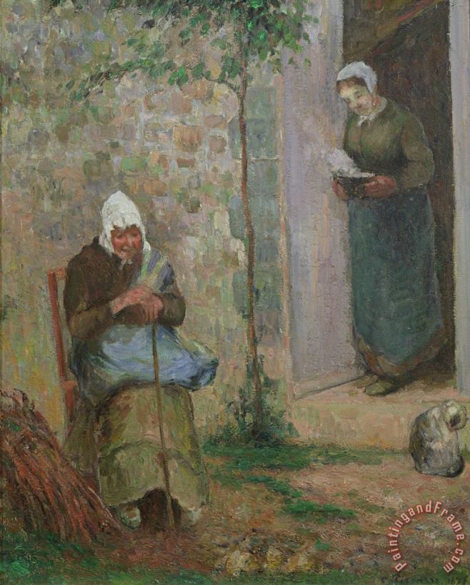 Camille Pissarro Charity Art Painting