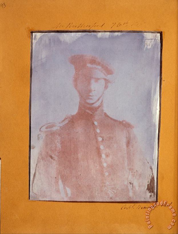 Capt. Henry Craigie Brewster Mr. Rutherford. Art Print