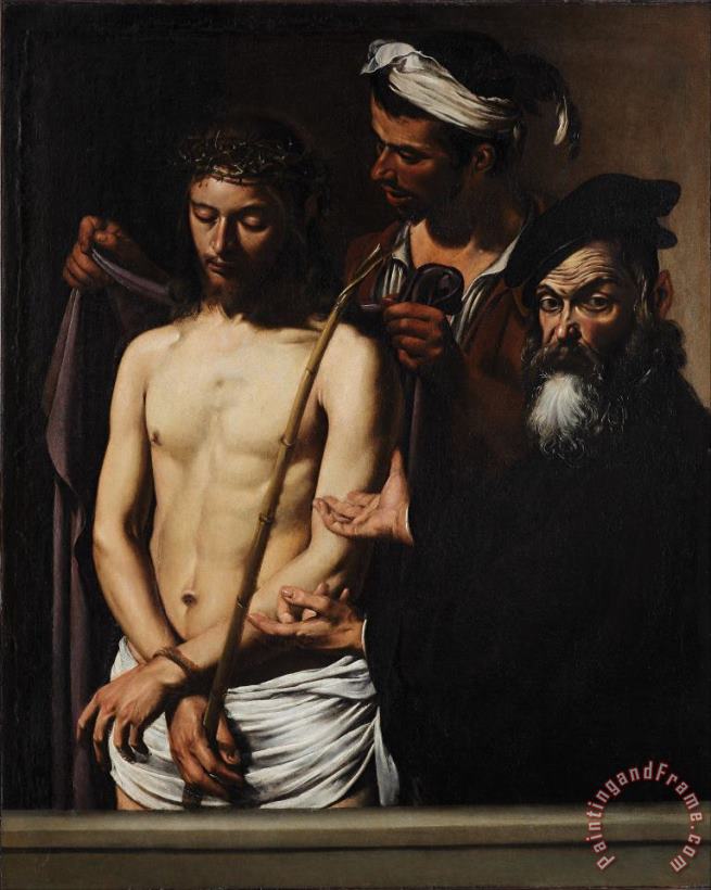 Ecce Homo painting - Caravaggio Ecce Homo Art Print Ecce Homo painting - Caravaggio Ecce Homo Art Print