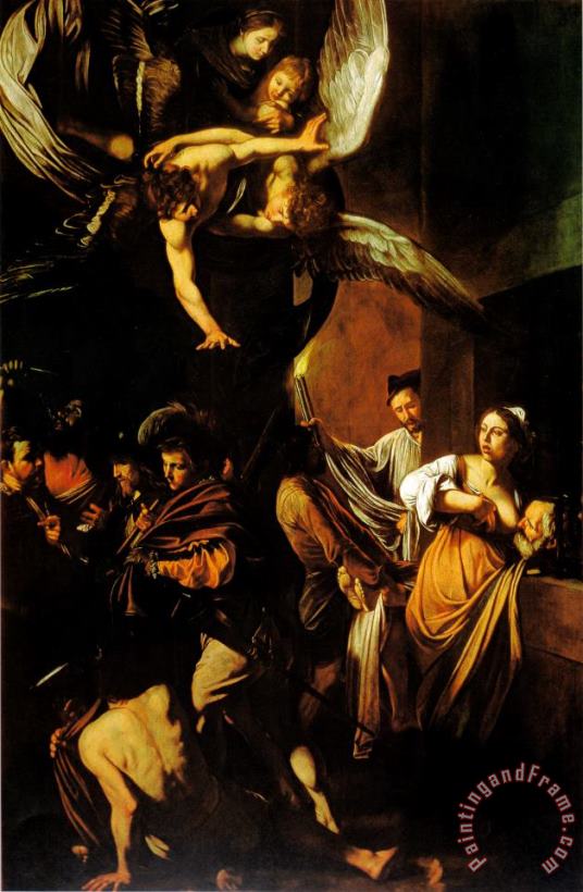 Caravaggio Seven Works of Mercy Art Print Caravaggio Seven Works of Mercy Art Print