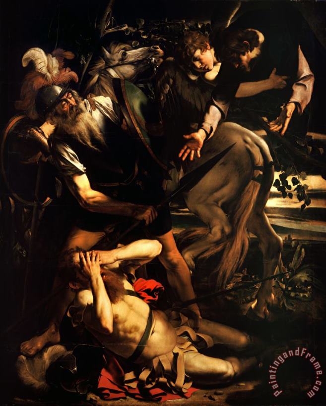 Caravaggio The Conversion of Saint Paul Art Print