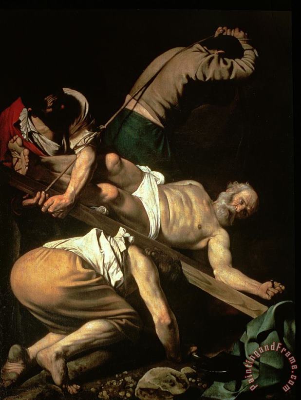 Caravaggio The Crucifixion of St Peter Art Print Caravaggio The Crucifixion of St Peter Art Print