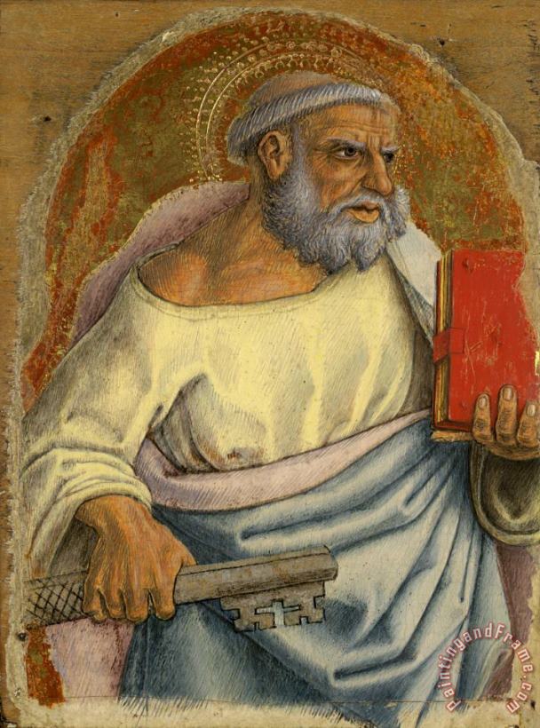 Carlo Crivelli Saint Peter Art Painting