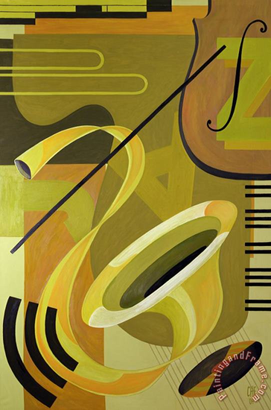 Carolyn Hubbard-Ford Jazz Art Print