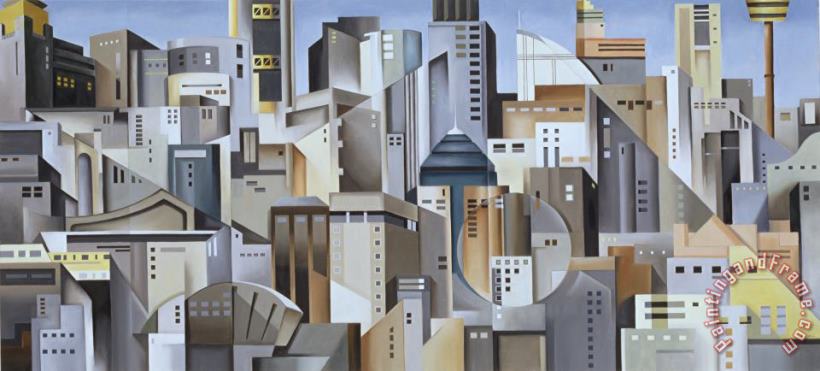 Catherine Abel Composition Looking East Art Painting