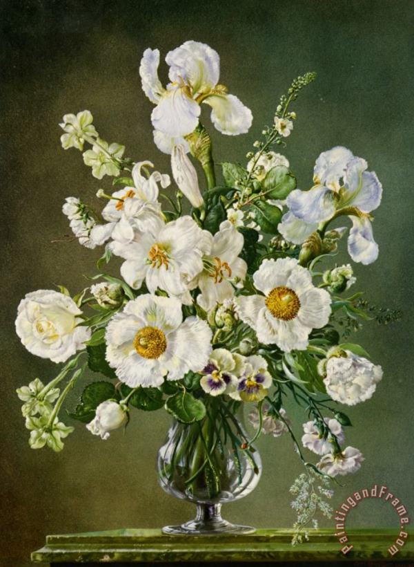 French Bouquet painting - Cecil Kennedy French Bouquet Art Print