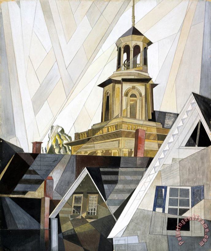 Charles Demuth After Sir Christopher Wren Art Painting