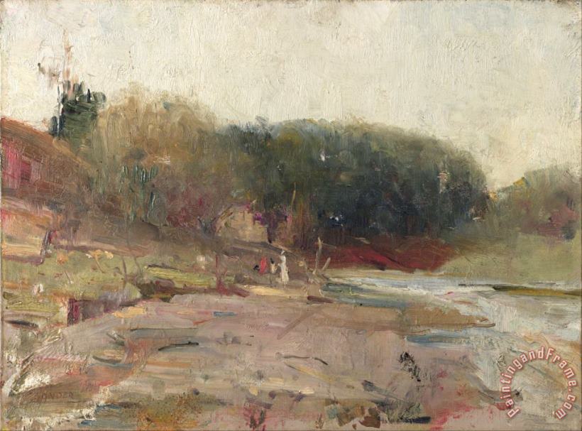 Charles Edward Conder On The River Yarra, Near Heidelberg, Victoria Art Painting