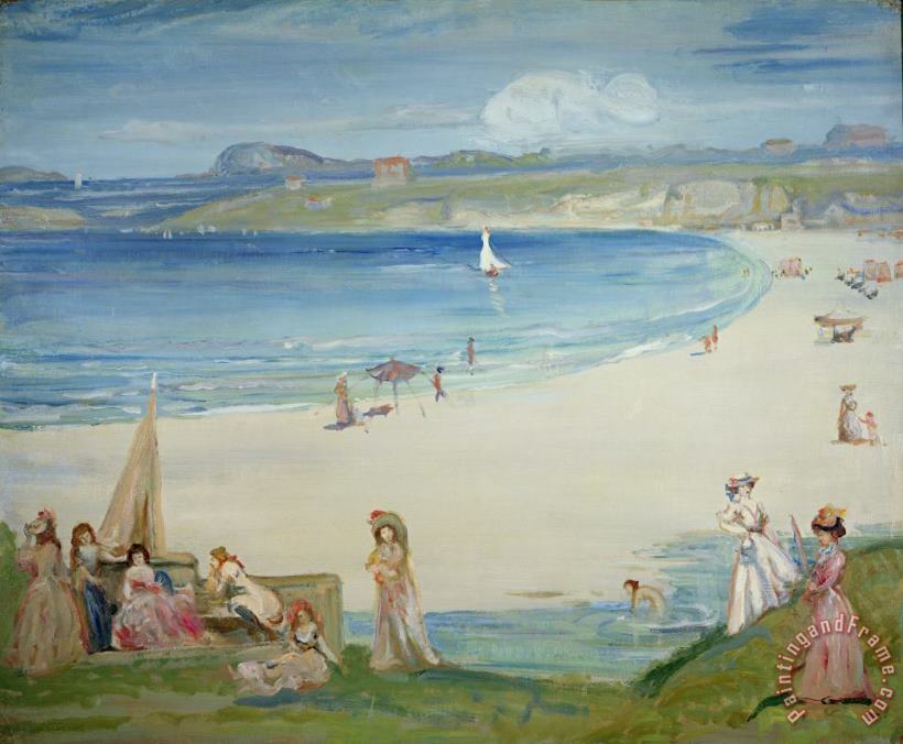 Charles Edward Conder Silver Sands Art Painting