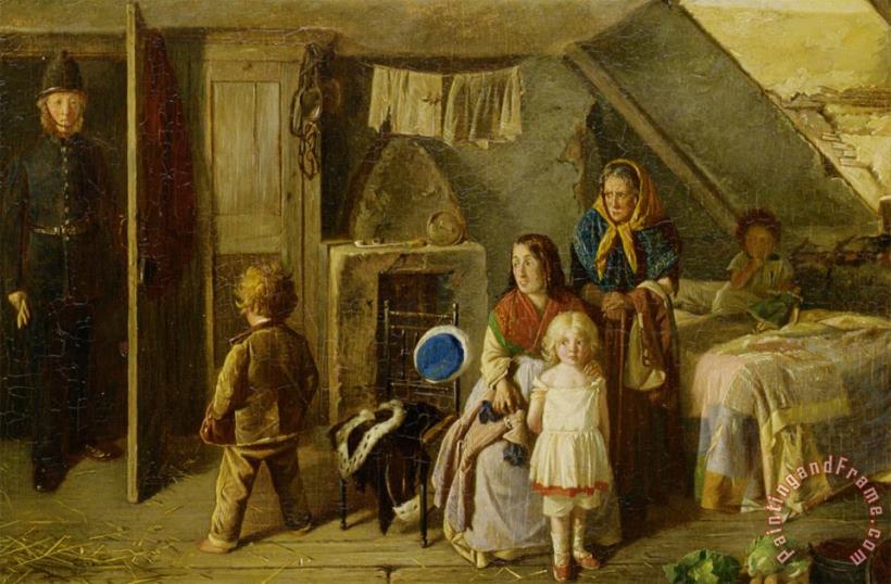 The Stolen Child painting - Charles Hunt The Stolen Child Art Print