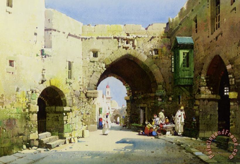 Charles Leaver An Arabian Mosque Art Painting
