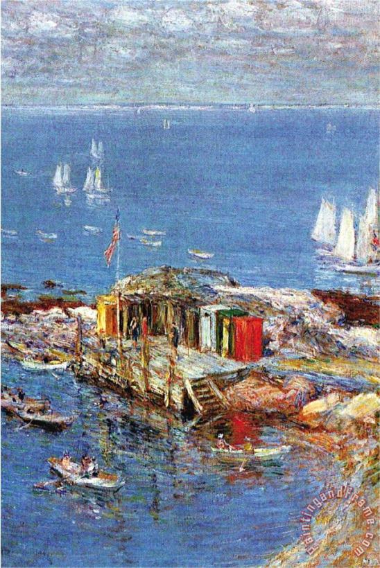 Childe Hassam Afternoon in August Art Painting