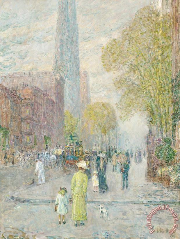 Childe Hassam Cathedral Spires Art Print