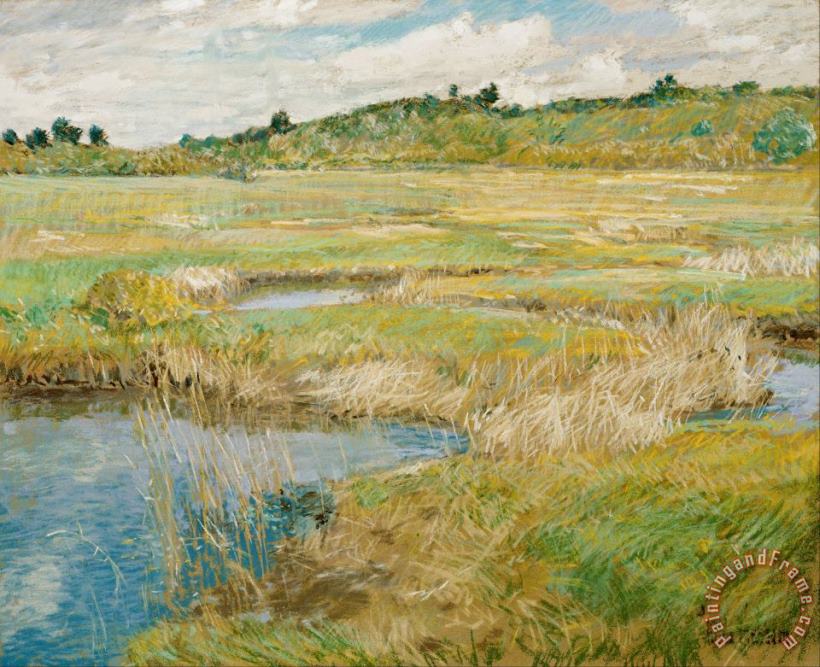 Childe Hassam The Concord Meadow Art Painting