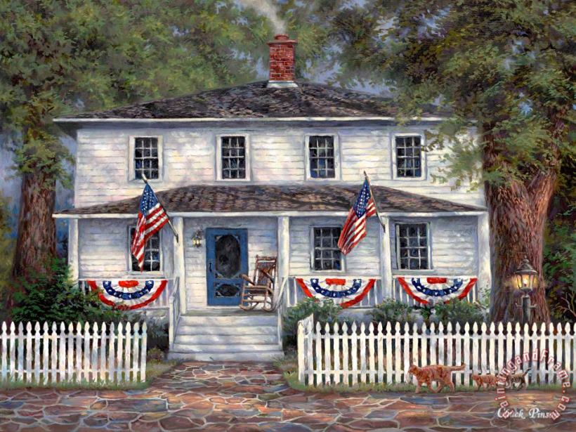 Chuck Pinson American Roots Art Painting
