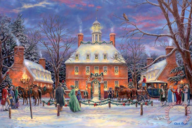 The Governor's Party painting - Chuck Pinson The Governor's Party Art Print