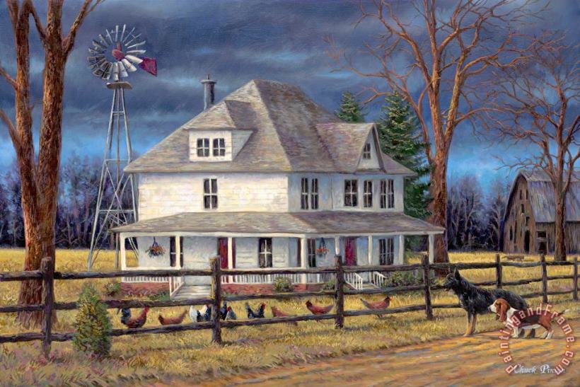 Chuck Pinson The Wind Takes You Back Art Painting