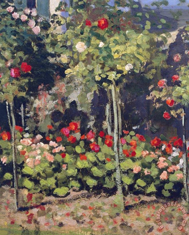 Claude Monet Garden In Bloom Art Print