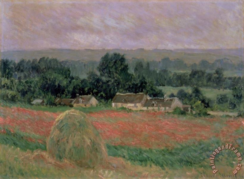 Haystack at Giverny painting - Claude Monet Haystack at Giverny Art Print Haystack at Giverny painting - Claude Monet Haystack at Giverny Art Print