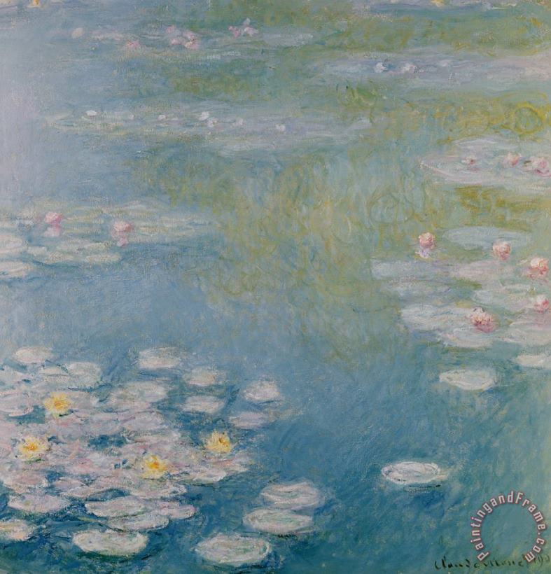 Nympheas at Giverny painting - Claude Monet Nympheas at Giverny Art Print Nympheas at Giverny painting - Claude Monet Nympheas at Giverny Art Print
