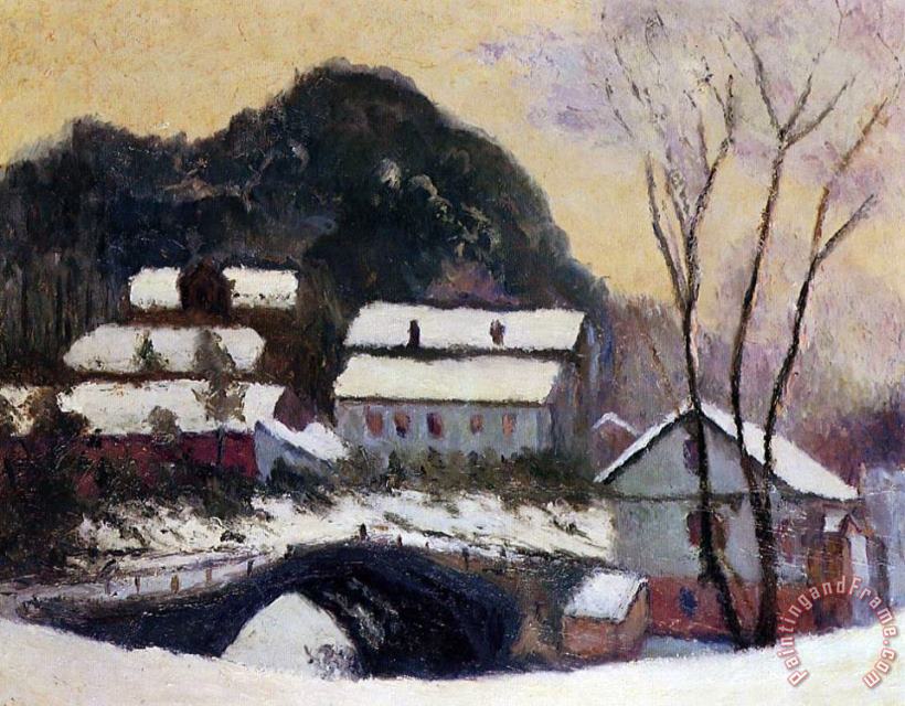 Claude Monet Sandviken Norway Art Print
