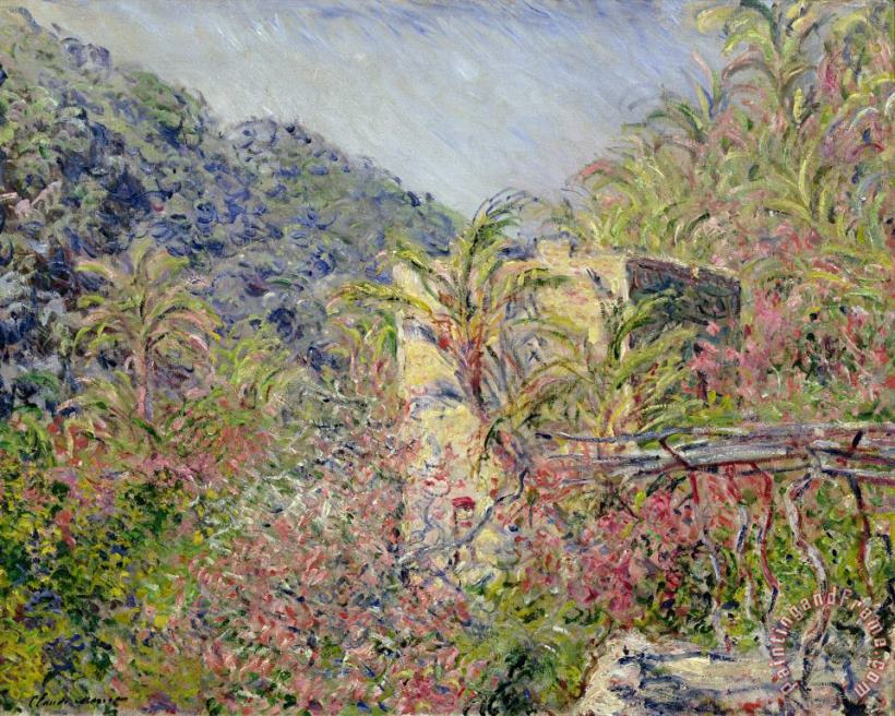 Sasso Valley painting - Claude Monet Sasso Valley Art Print