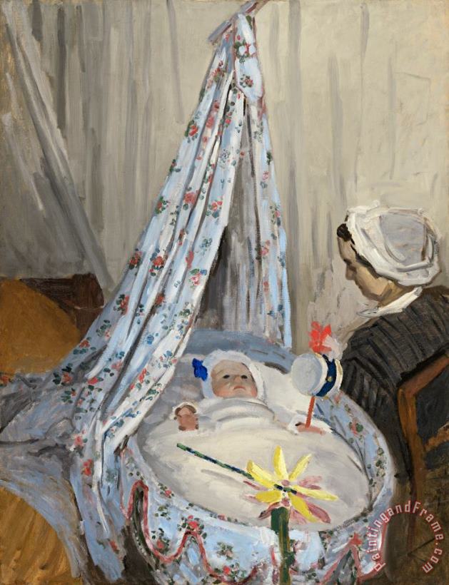 Claude Monet The Cradle Art Print