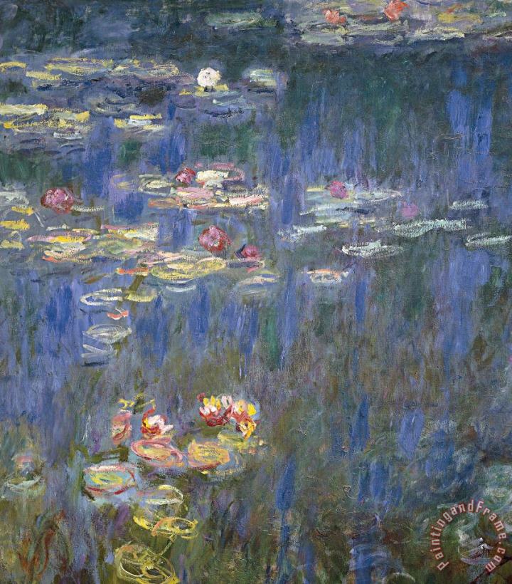 Claude Monet Water Lilies Art Painting