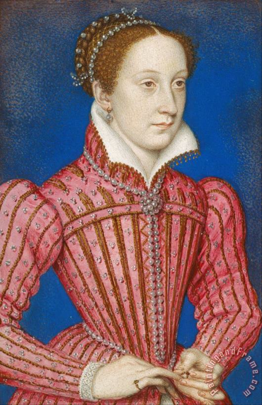 Clouet, Francois Mary, Queen of Scots (1542 87) Art Painting
