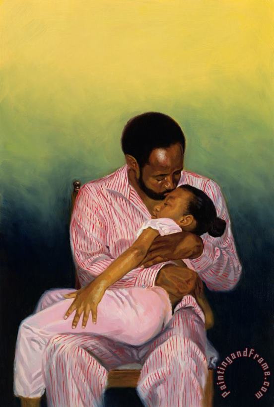 Goodnight Baby painting - Colin Bootman Goodnight Baby Art Print