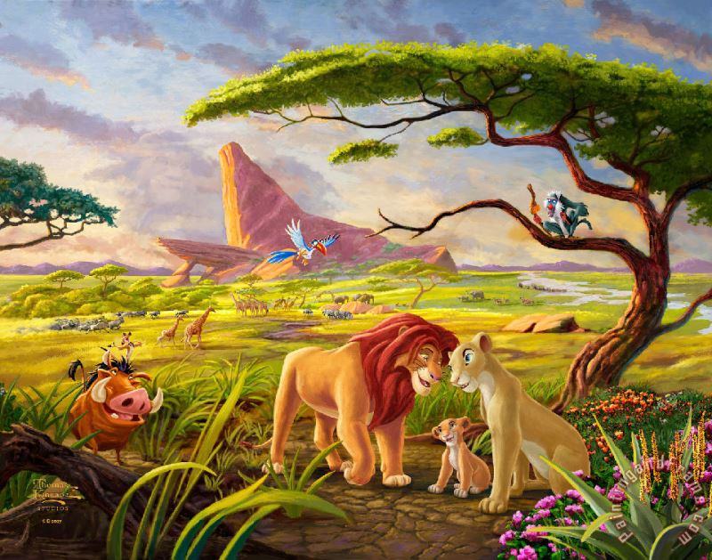 Collection Disney The Lion King Remember Who You Are Art Print