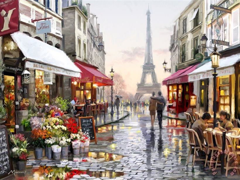 Collection Paris Cityscape Art Print