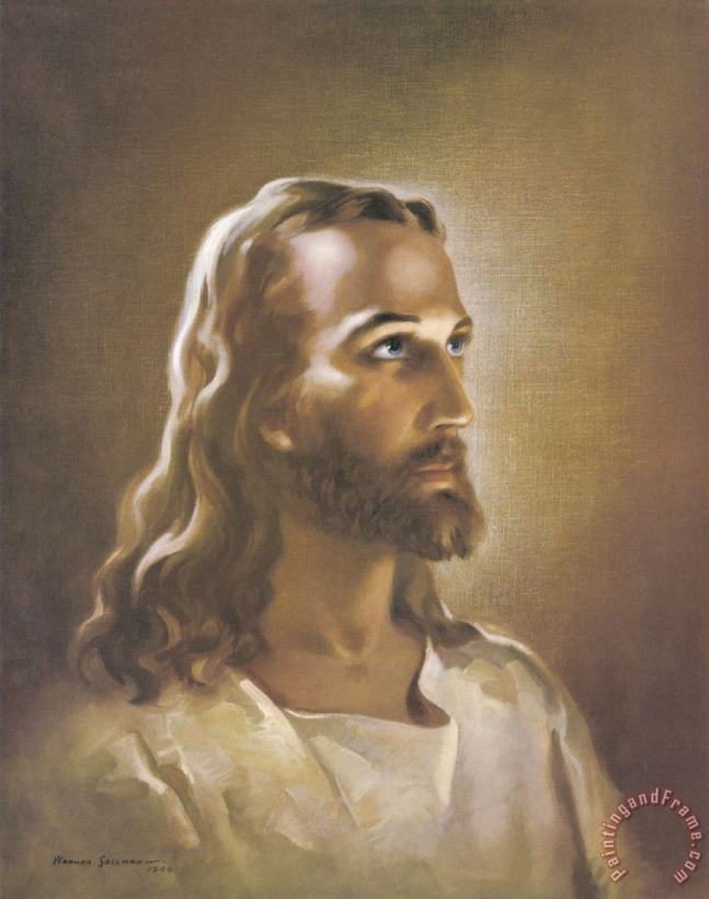 Collection Sallman Head of Christ Art Painting