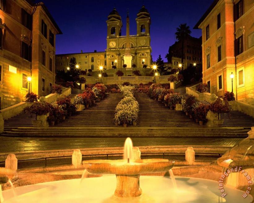 Collection Spanish Steps Rome Italy Art Print