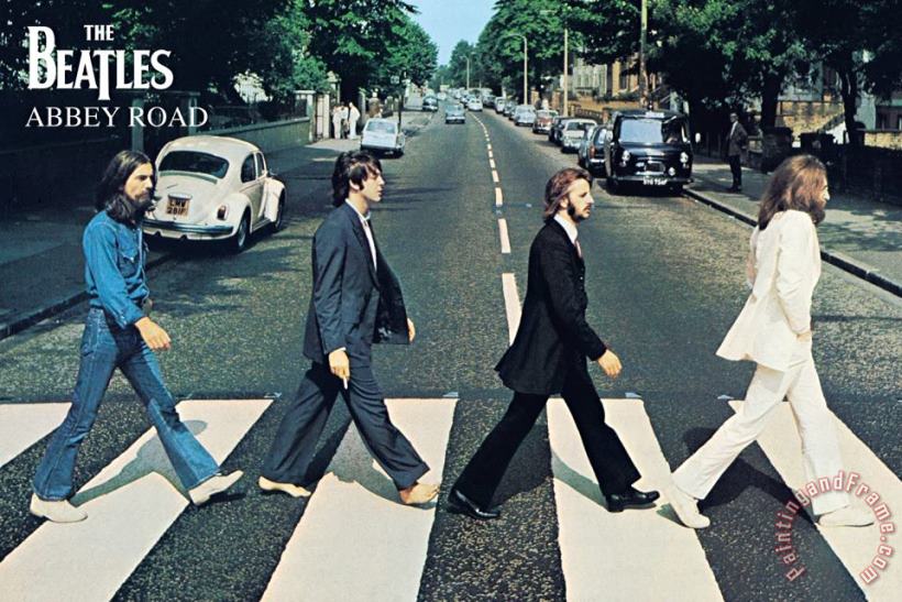 Collection The Beatles Abbey Road iiii Art Print