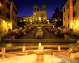 Trinita Dei Monti Steps Rome Italy by Collection